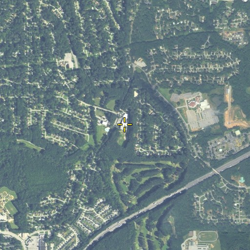 Aerial/Satellite Image of Clifton Elementary School, GA