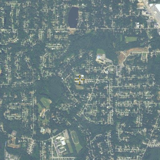 Aerial/Satellite Image of Tilson Elementary School, GA