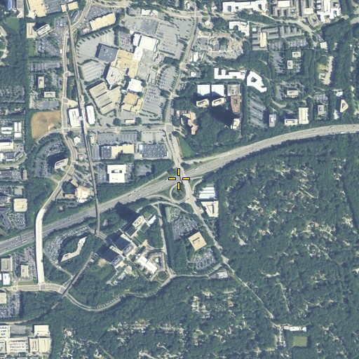 Aerial/Satellite Image of Exit 21, GA