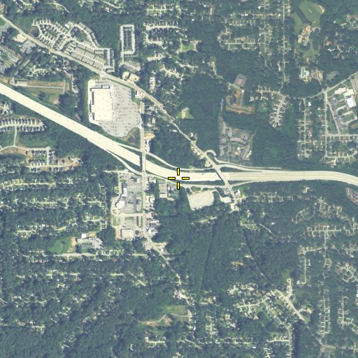 Aerial/Satellite Image of Exit 32, GA