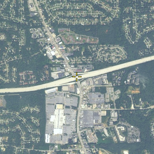 Aerial/Satellite Image of Exit 33, GA