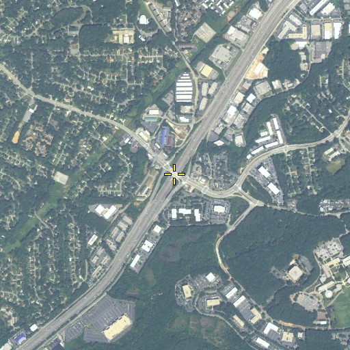 Aerial/Satellite Image of Exit 34, GA