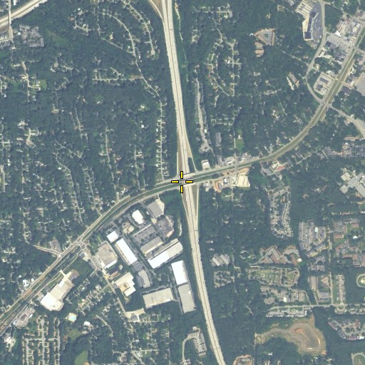 Aerial/Satellite Image of Interchange 31, GA