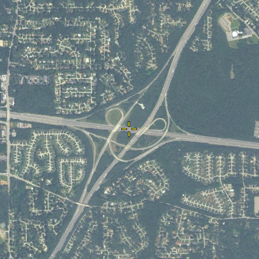 Aerial/Satellite Image of Interchange 35, GA