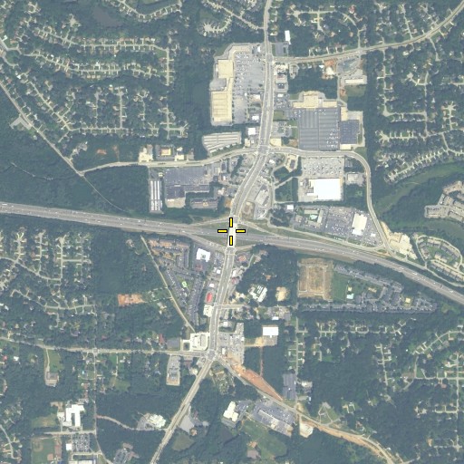 Aerial/Satellite Image of Interchange 36, GA