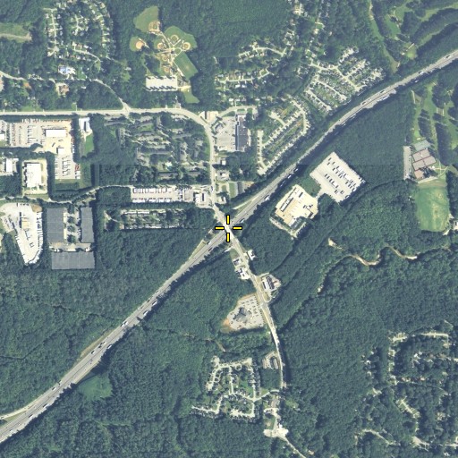 Aerial/Satellite Image of Interchange 37, GA