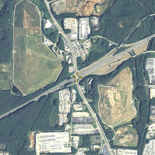Aerial/Satellite Image of Interchange 39, GA