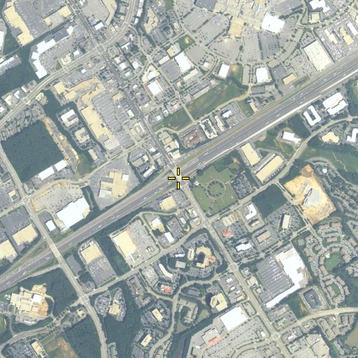 Aerial/Satellite Image of Exit 40, GA