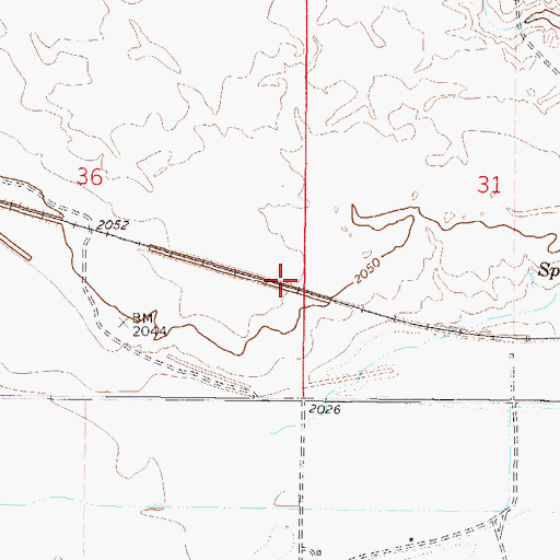 Topographic Map of Lambetts (historical), MT