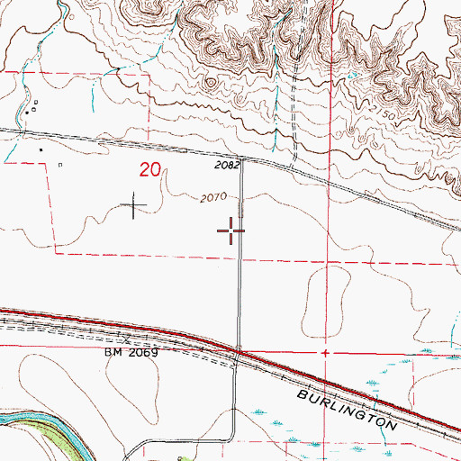 Topographic Map of Accord (historical), MT