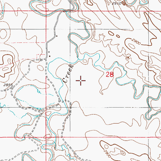 Topographic Map of MacKenzie (historical), MT