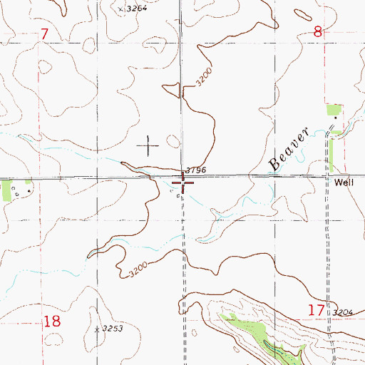 Topographic Map of Lake Station (historical), MT