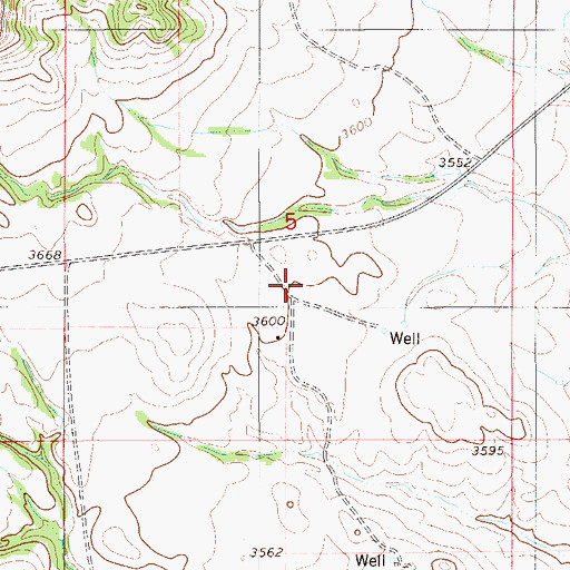 Topographic Map of Bradshaw School (historical), MT
