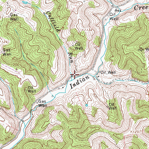 Topographic Map of Star Settlement (historical), WV
