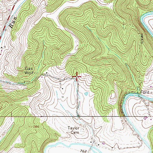 Topographic Map of Taylor School (historical), WV