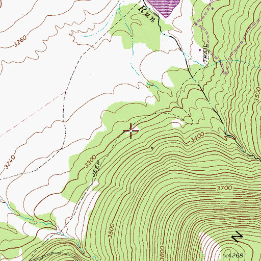 Topographic Map of Harmon School (historical), WV