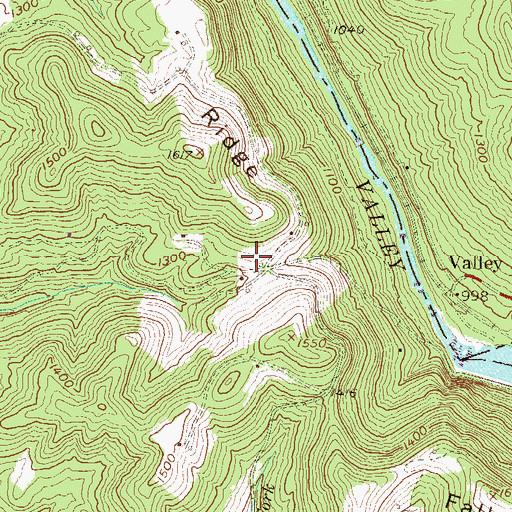 Topographic Map of Hammond School (historical), WV