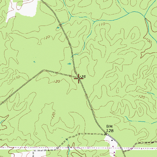 Topographic Map of School Number 2 (historical), VA