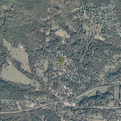 Aerial/Satellite Image of Locust Hill, VA