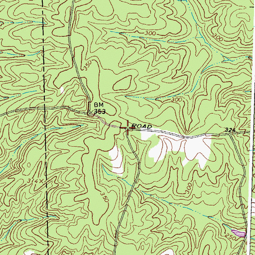Topographic Map of Westboro (historical), VA