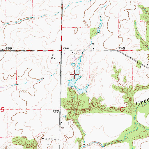 Topographic Map of Wilman Sportsman Club West Lake, IL