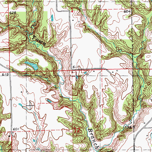 Topographic Map of McCormick Pond, IL