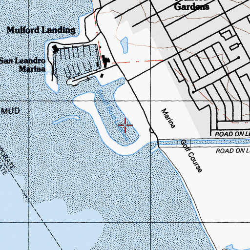Topographic Map of Mallard Picnic Area, CA