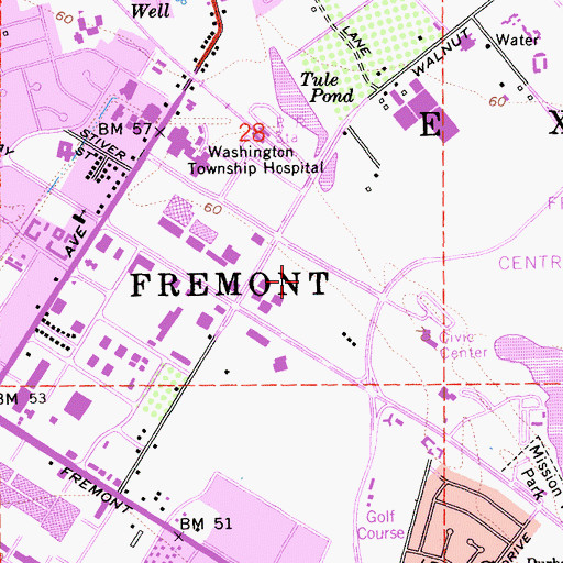 Kaiser Permanente Fremont Map Kaiser Permanente Fremont Medical Center, Ca