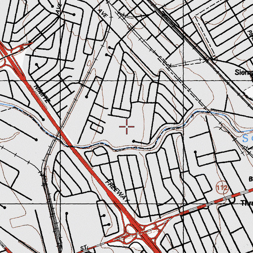 Topographic Map of Sobrante Park, CA