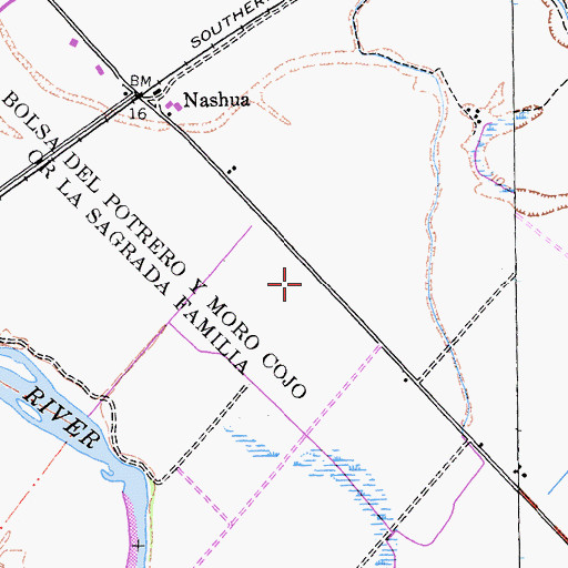Topographic Map of Rincon School (historical), CA