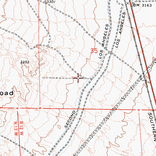 Topographic Map of Horned Toad Golf Club (historical), CA