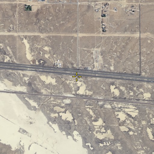 Aerial/Satellite Image of North Muroc (historical), CA