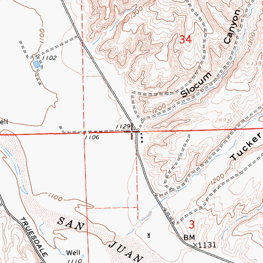 Topographic Map of Alliance School (historical), CA