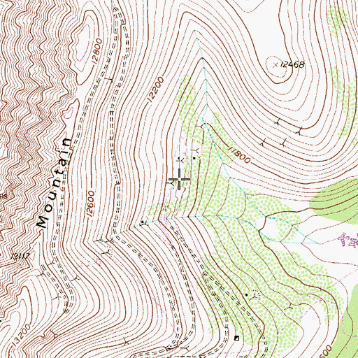 Topographic Map of Tobin Group Mine, CO