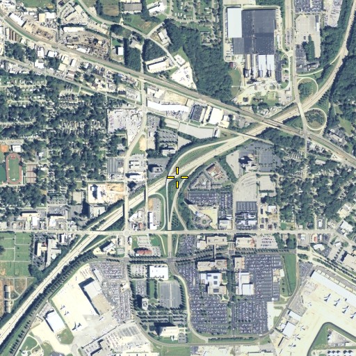 Aerial/Satellite Image of Exit 20, GA