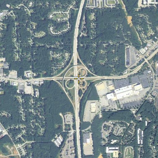 Aerial/Satellite Image of Interchange 4, GA