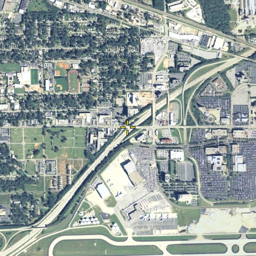 Aerial/Satellite Image of Interchange 19, GA