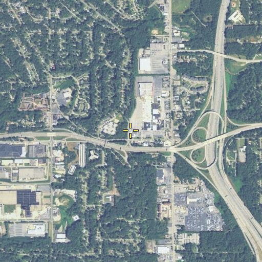 Aerial/Satellite Image of Interchange 22, GA