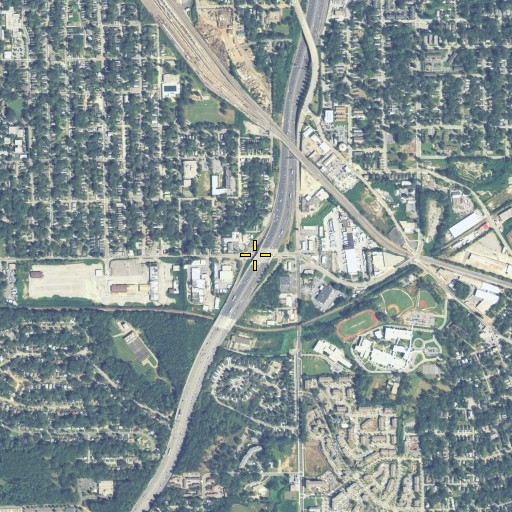 Aerial/Satellite Image of Interchange 89, GA