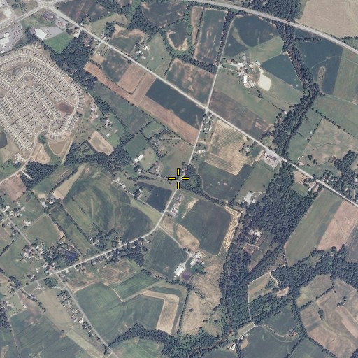 Aerial/Satellite Image of Oregon School (historical), MD