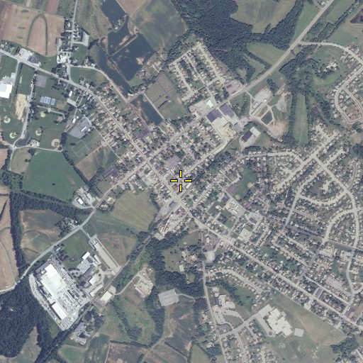 Aerial/Satellite Image of Taneytown Post Office, MD