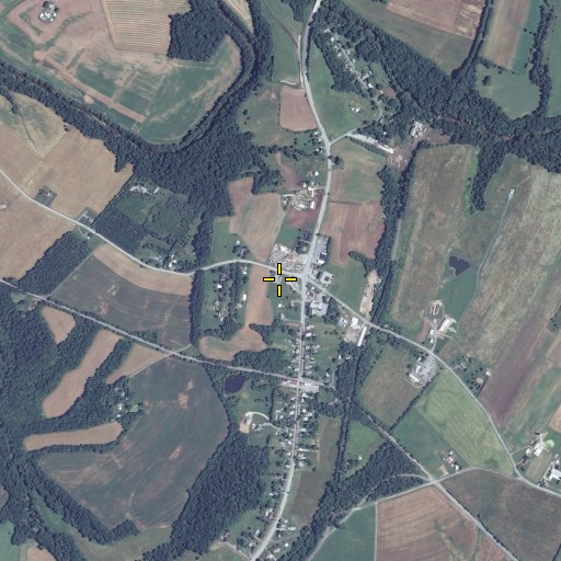 Aerial/Satellite Image of Keymar Post Office, MD