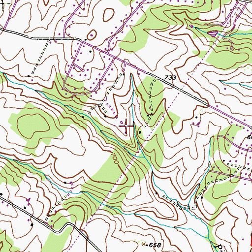 Topographic Map of Camp Fartherest Out, MD