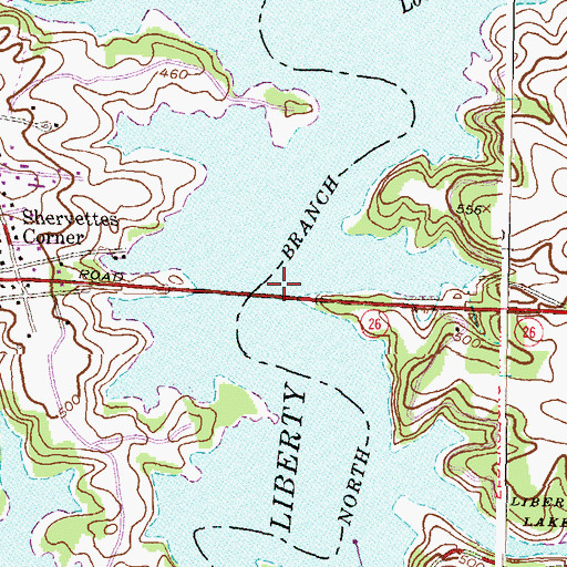 Topographic Map of North Branch (historical), MD