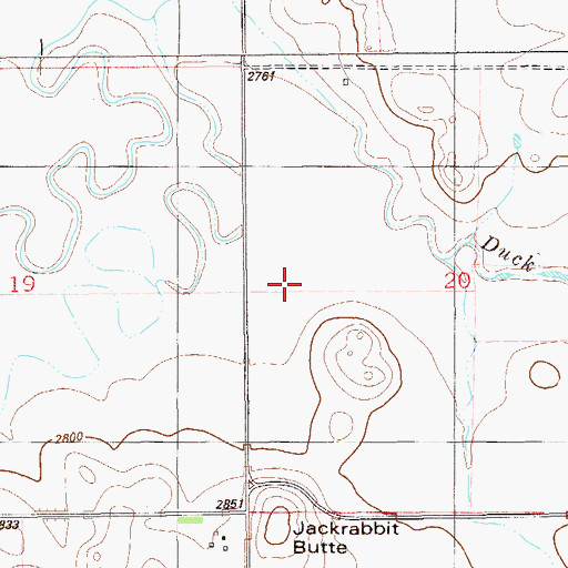Topographic Map of Sominski School (historical), MT
