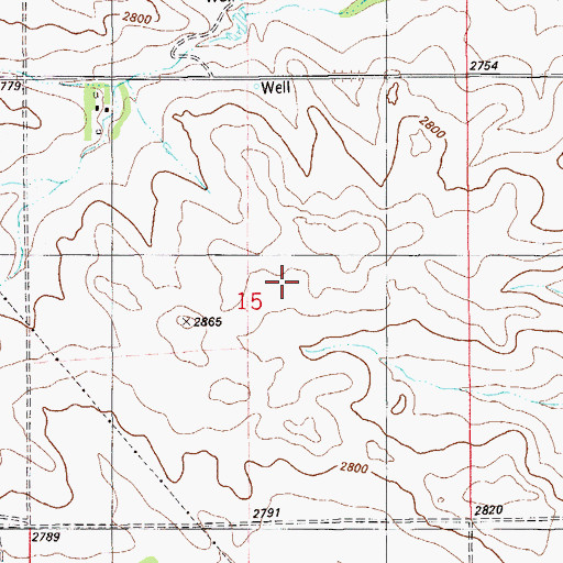 Topographic Map of Eiden School (historical), MT