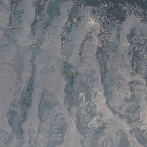 Aerial/Satellite Image of Fish Reservoirs, CO