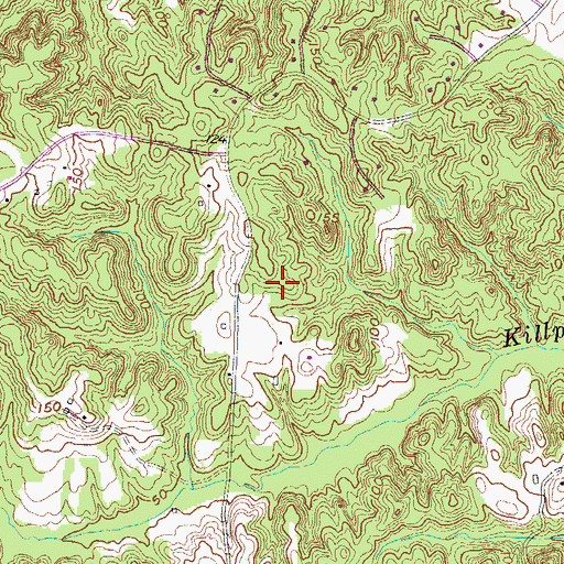 Topographic Map of Quiet Acres, MD