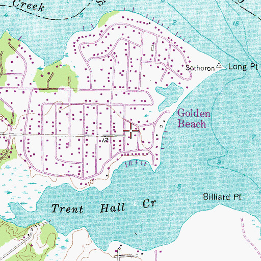 Topographic Map of The Plains (historical), MD