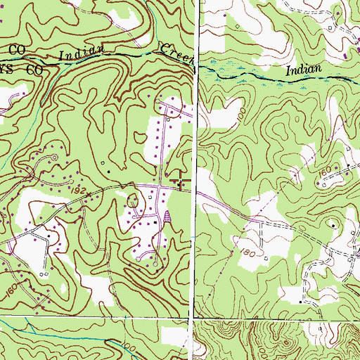 Topographic Map of Underwood (historical), MD